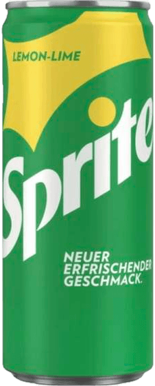 Canette de Sprite citron vert